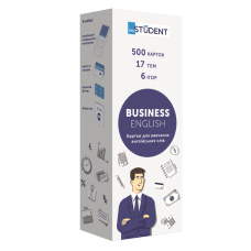 Карточки для изучения английских слов 500 карточек Business English (укр.)