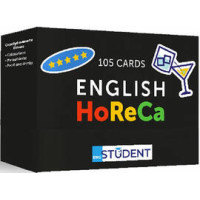 Карточки для изучения английских слов HoReCa 105 карточек