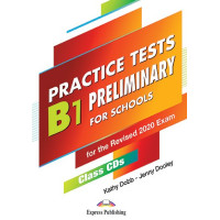 Диск Practice Tests B1 Preliminary for Schools for Revised 2020 Exam CD MP3