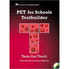 Тесты PET for Schools Testbuilder with Key + Audio CD Pack