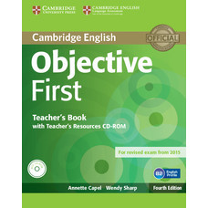 Книга для учителя Objective First Fourth edition Teacher's Book with Teacher's Resources CD-ROM