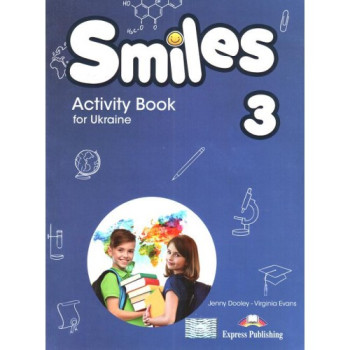 Рабочая тетрадь Smiles for Ukraine 3 Activity Book