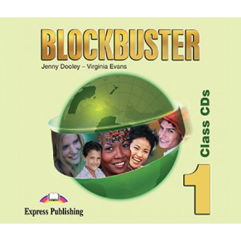 Диски Blockbuster 1 Class Audio CDs (Set of 4)