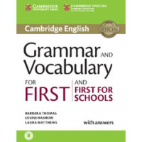 Книга Grammar and Vocabulary for First and First for Schools Book with Answers