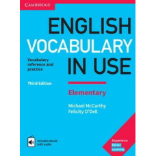 Книга English Vocabulary in Use Third Edition Elementary with eBook and key