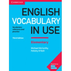 Книга English Vocabulary in Use Third Edition Elementary with key