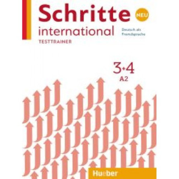 Тесты Schritte international Neu Testtrainer mit Audio CD zu Band 3 und 4