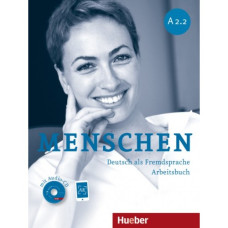 Рабочая тетрадь Menschen A2.2 Arbeitsbuch mit Audio-CD