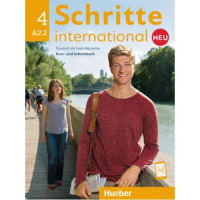 Учебник Schritte international Neu 4 Kursbuch + Arbeitsbuch + CD zum Arbeitsbuch