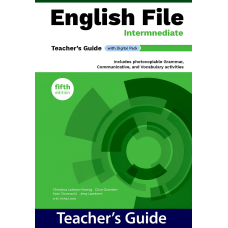 Книга для учителя English File fifth edition Intermediate Teacher's Guide with Digital Pack