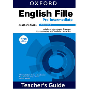Книга для учителя English File fifth edition Pre-Intermediate Teacher's Guide with Digital Pac