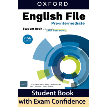 Учебник English File Fifth edition Pre-Intermediate Student Book with Access to Skills Confidence
