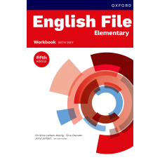 Рабочая тетрадь English File fifth edition Elementary Workbook with key