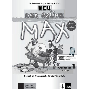 Рабочая тетрадь Der Grüne Max Neu 1 Arbeitsbuch mit Audio-CD
