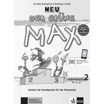Рабочая тетрадь Der Grüne Max Neu 2 Arbeitsbuch mit Audio-CD
