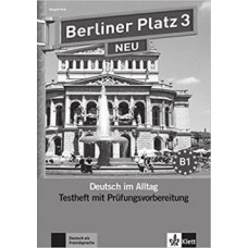 Тесты Berliner Platz 3 NEU Testheft mit Prüfungsvorbereitung  + Audio-CD