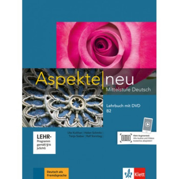 Учебник Aspekte 2 Neu B2 Lehrbuch mit DVD
