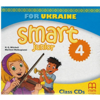 Диск Smart Junior for Ukraine 4 Class Audio CD