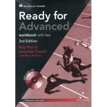 Рабочая тетрадь Ready for Advanced 3rd Edition Workbook with key and Audio CD