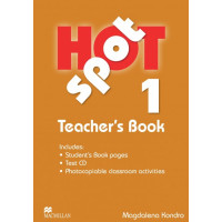 Книга для учителя Hot Spot 1 Teacher's Book with Test CD