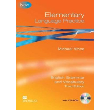 Книга Language Practice 3rd Edition Elementary (KET) with key and CD-ROM