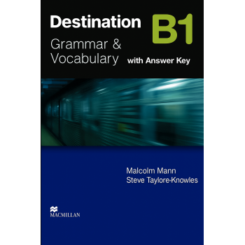 Книга Destination B1 Student's Book Grammar and Vocabulary with key