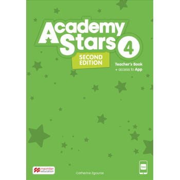Книга для учителя Academy Stars Second Edition 4 Teacher's Book with App