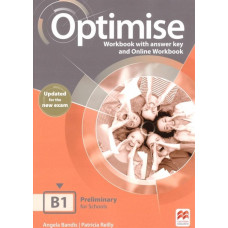 Рабочая тетрадь Optimise B1 with answer key with Online Workbook