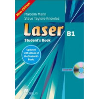 Комплект учебник и рабочая тетрадь Laser 3rd Edition B1 Student's Book with eBook Pack and Workbook with key and audio CD