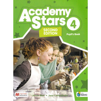 Учебник Academy Stars Second Edition 4 Pupil's Book with Navio App and Digital Pupil's Book