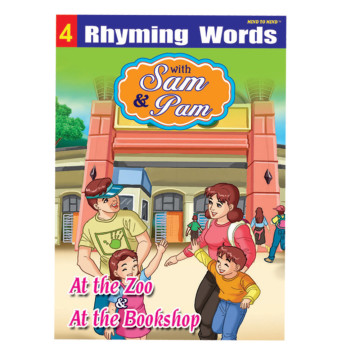 Книга Rhyming Words Series 4: At the Zoo and At the Bookshop