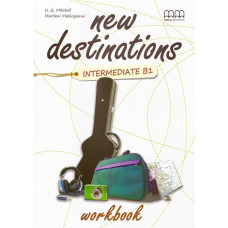 Рабочая тетрадь New Destinations Intermediate B1 Workbook with QR code
