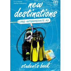 Учебник  New Destinations Pre-Intermediate A2 Student's Book with Culture Time for Ukraine
