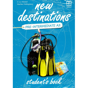 Учебник  New Destinations Pre-Intermediate A2 Student's Book with Culture Time for Ukraine