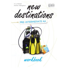 Рабочая тетрадь New Destinations Pre-Intermediate A2 Workbook with QR code 