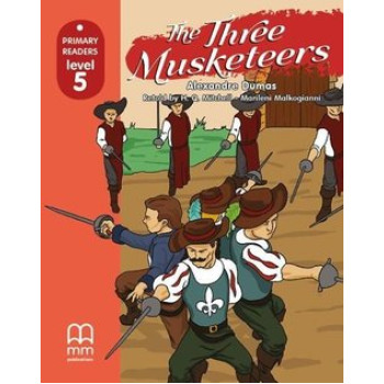 Книга The Three Musketeers with CD/CD-ROM Level 5