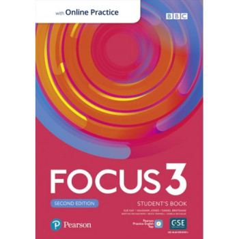 Учебник Focus Second Edition 3 Student's Book + Active Book +MEL