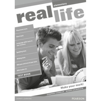 Тесты по английскому языку Real Life Elementary Test Pack