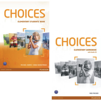 Комплект учебник и рабочая тетрадь Choices Elementary Student's Book and Workbook