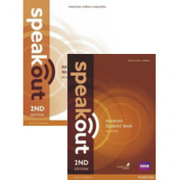 Комплект учебник и тетрадь Speakout 2nd Edition Advanced Student's Book and Workbook with Key