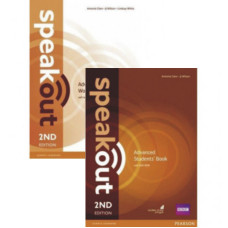Комплект учебник и тетрадь Speakout 2nd Edition Advanced Student's Book and Workbook with Key