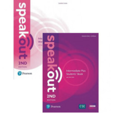 Комплект учебник и тетрадь Speakout 2nd Edition Intermediate Plus Student's Book and Workbook with Key