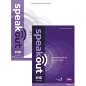 Комплект учебник и тетрадь Speakout 2nd Edition Upper-Intermediate Student's Book and Workbook with Key