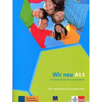 Учебник Wir Neu A1.1 Lehrbuch und Arbeitsbuch Teil 1