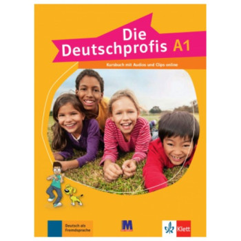 Учебник Die Deutschprofis A1 Kursbuch mit Audios und Clips online