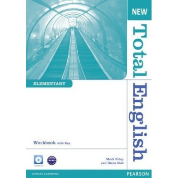 Рабочая тетрадь New Total English Elementary Workbook with Key and Audio CD Pack