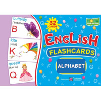Карточки английских слов English: flashcards. Alphabet / Алфавит