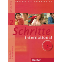  Книга Schritte international 2 Kursbuch + Arbeitsbuch mit Audio-CD zum Arbeitsbuch und interaktiven Übungen