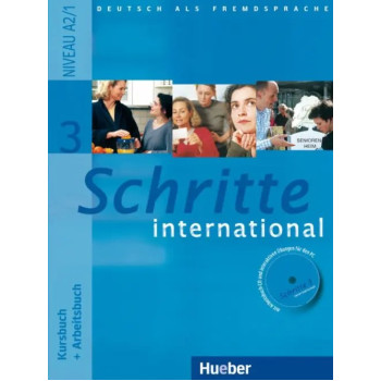 Книга Schritte international 3 Kursbuch + Arbeitsbuch mit Audio-CD zum Arbeitsbuch und interaktiven Übungen