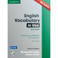 Книга English Vocabulary in Use 2nd Edition Advanced with key and CD-ROM